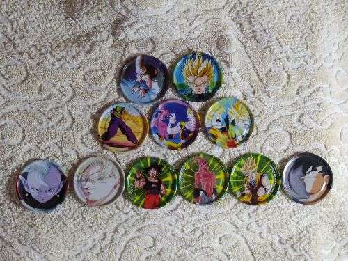 Misc small Dragonball Z Tazo collection