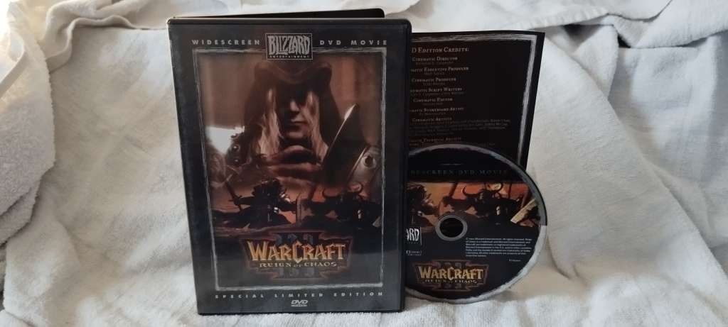 DVD WarCraft 3: Reign of Chaos DVD Movie