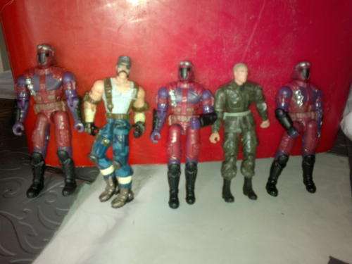 loose lot of gi joe figures