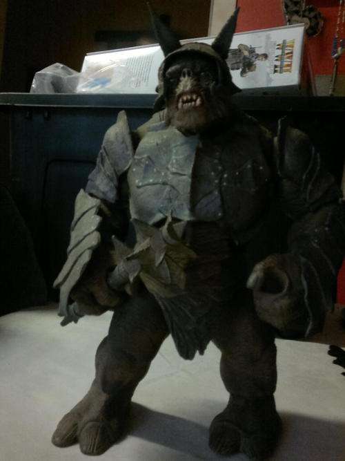 loose lord of the rings action figure giant 12 inch battle troll  free posatge in RSA