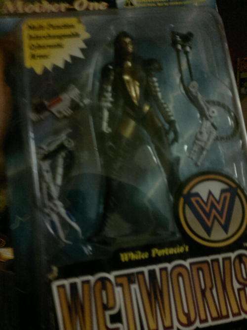 carded wetworks comic figure-soldier