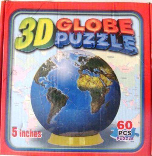 EDUCATIONAL GLOBE 3D PUZZLE