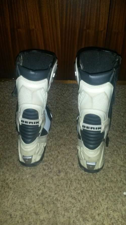 BERIK BIKER BOOTS, EXCELLENT CONDITION SIZE 42 EUR