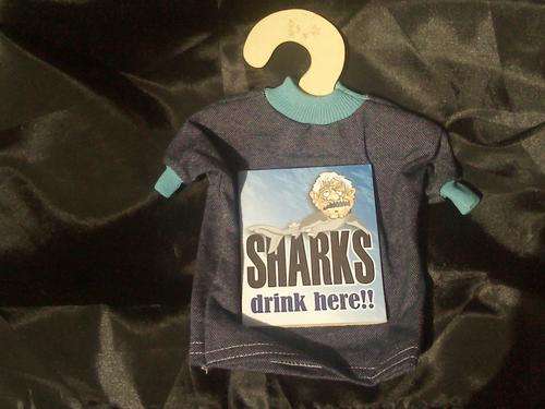 sharks bar decoration