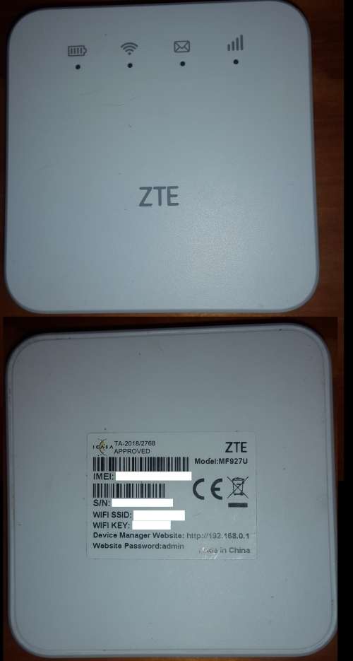 Internet 3G + 4G Routers and Dongle
