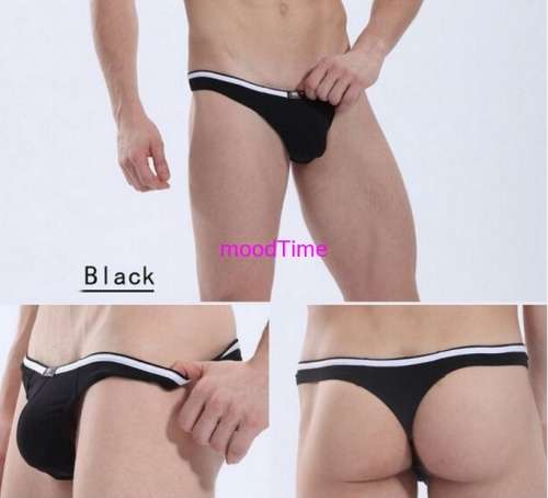 Sexy Full Cotton Men G-Strings - Good Brand WJ Breathable Soft Feeling Underwear