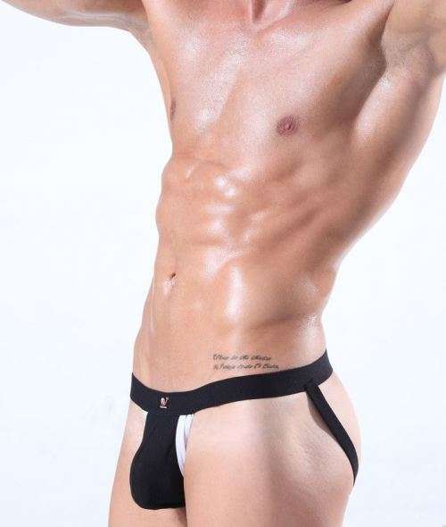 Large Sexy Mens Underwear Jockstrap Black (In Stock)