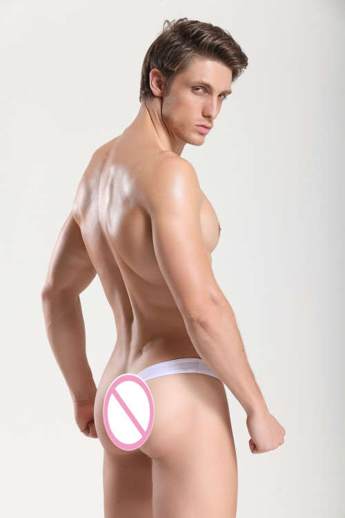 S/M GQJ Novelty Half G-string - Unique Male Half Jockstrap G-String (In Stock)
