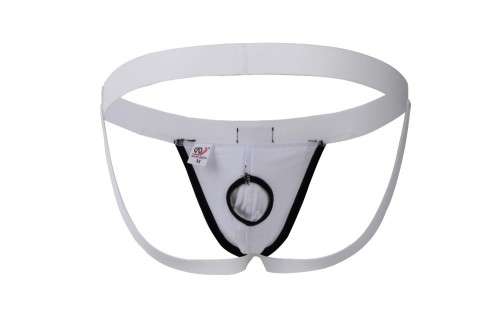 Large Sexy Mens Underwear Jockstrap White (In Stock)