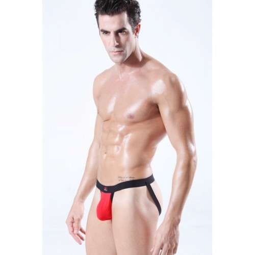 Large Sexy Mens Underwear Jockstrap Red (In Stock)
