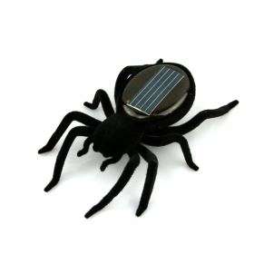 Educational Solar Powered Black Spider