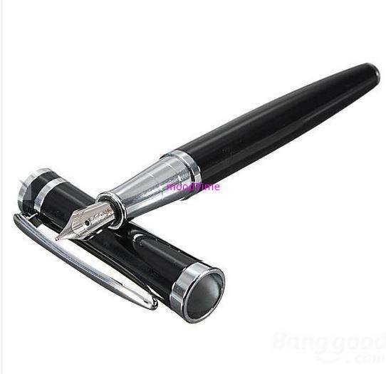 Stainless Medium Nib 0.5mm Fountain Pen (In Stock)