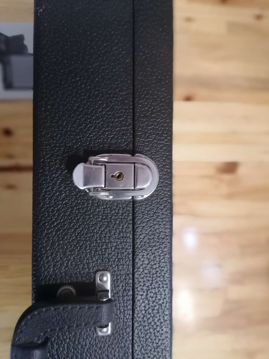 Washburn HSS Style Electric Guitar in Santa Fe solid carry case