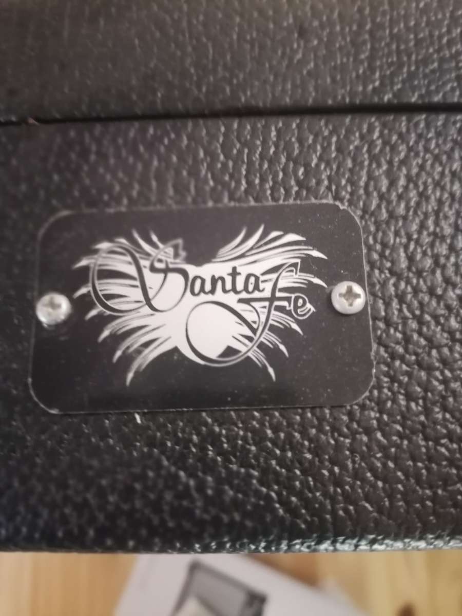 Washburn HSS Style Electric Guitar in Santa Fe solid carry case