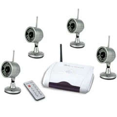 Wireless Camera Kit - 4* night vision Waterproof Camera's &amp; 4 channel reciever