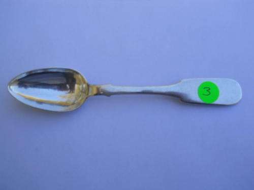 Imperial Russian Silver Teaspoon