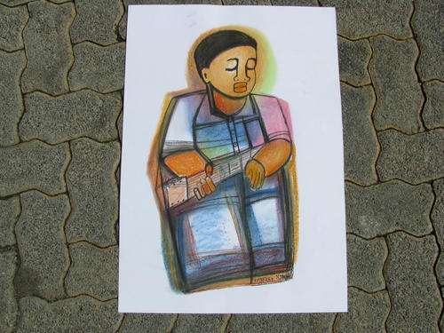 Godfrey Ndaba Mixed Media