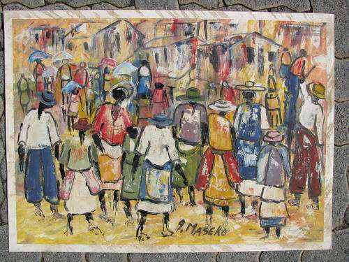 Joe Maseko Mixed Media