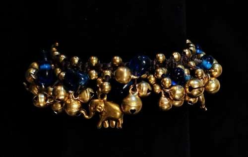 Boho Brass Beaded Bracelet