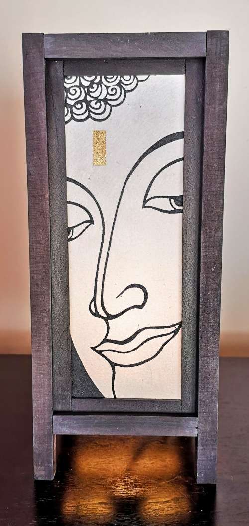 Handmade Vintage Thai lamp with modern design