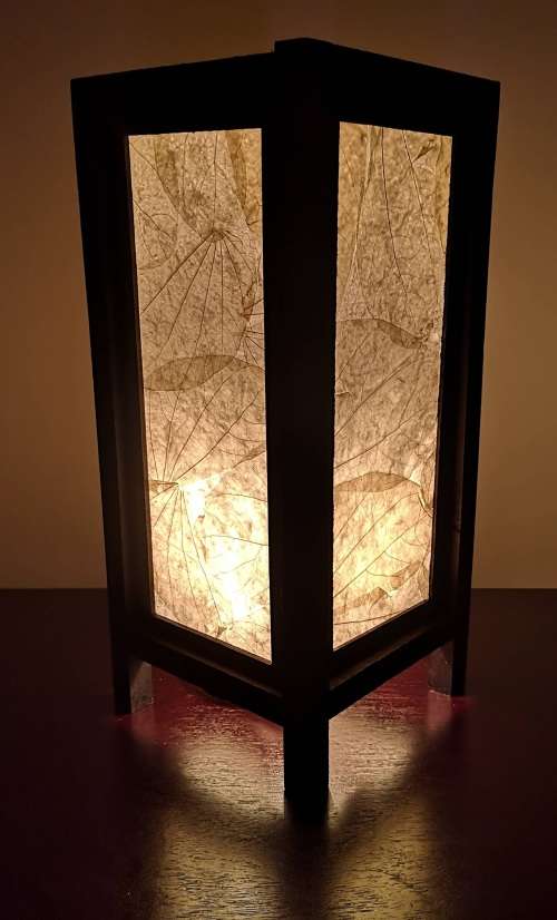 Handmade Vintage Thai lamp with modern design