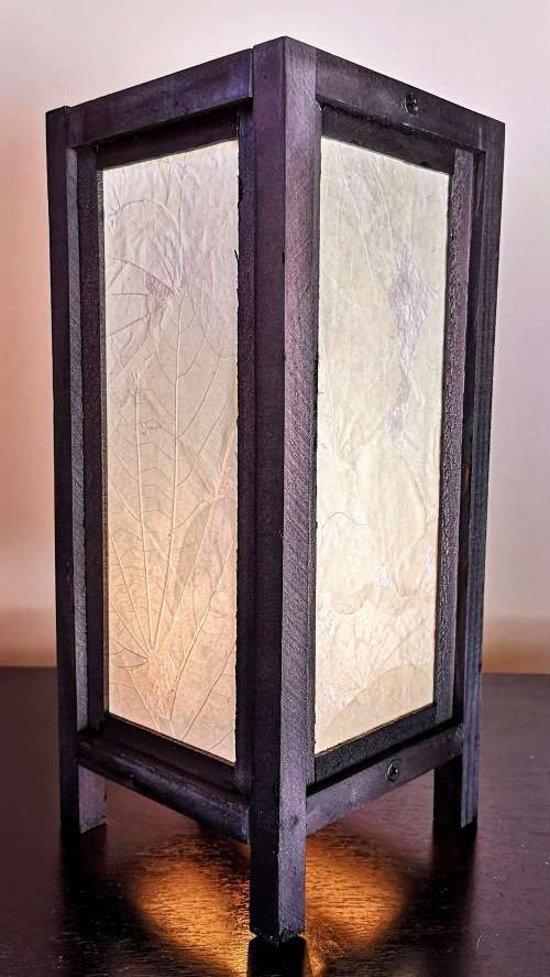 Handmade Vintage Thai lamp with modern design