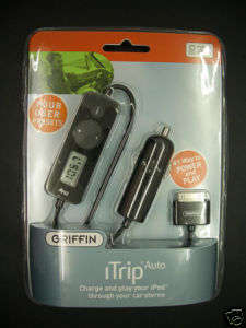 Griffin iTrip iPod FM Transmitter Car Charge Nano Touch