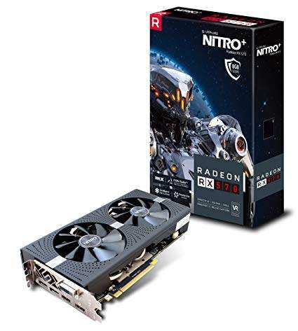 Sapphire Radeon RX-570 8GB Nitro+ OC Edition