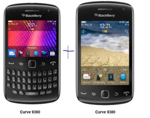 Two Blackberrys: 9360 + 9380 - Free Delivery!