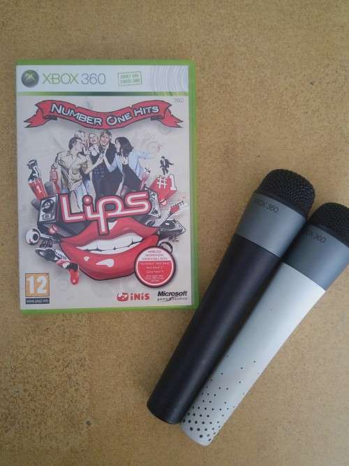 Xbox Lips Number 1 Hits + Mics - Free Courier Delivery!