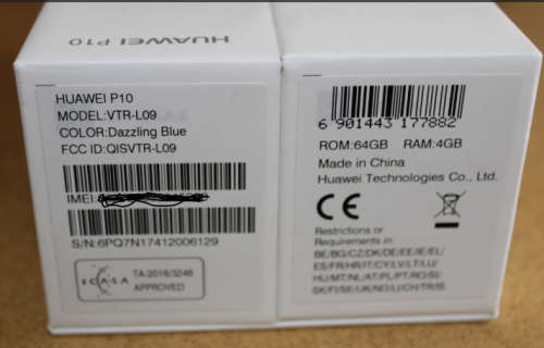 Huawei P10 64GB Dazzling Blue - Free Courier Delivery!