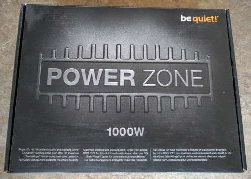 be quiet! Power Zone 1000W Modular Power Supply (1000 watt PSU)
