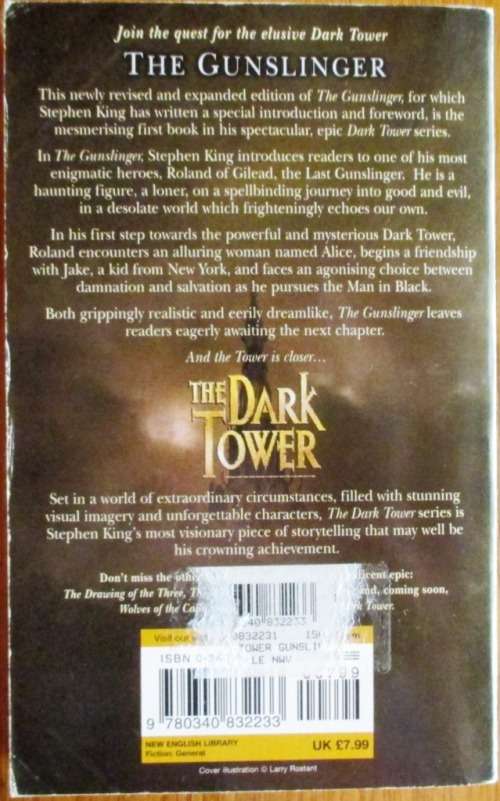 The Dark Tower - The Gunslinger : Stephen King