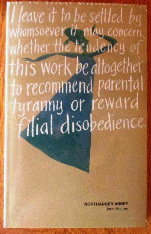 NORTHANGER ABBEY - Jane Austen