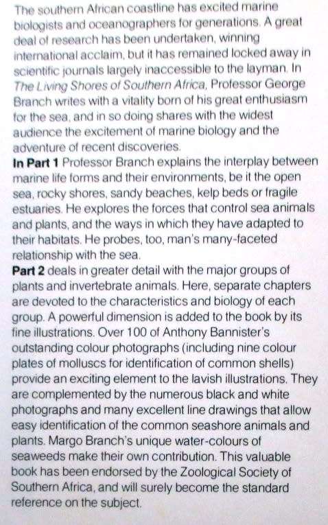 The Living Shores of Southern Africa - George & Margo Branch