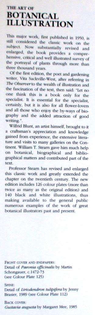 The Art of Botanical Illustration: Wilfrid Blunt & William T Stearn