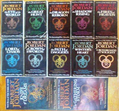Robert Jordan - The Wheel of Time series - 12 books