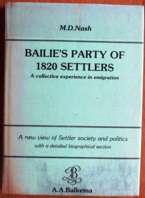 Party of 1820 Settlers, a Collective Experience in Emigration