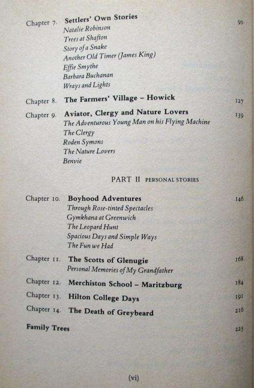 Stories from the Karkloof Hills