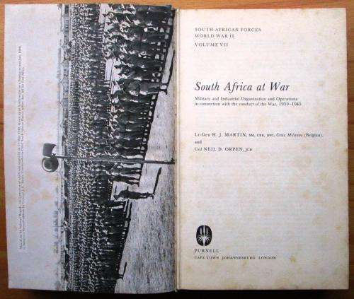 South Africa at War Military and Industrial Organization and  Operations in Connection with the Cond