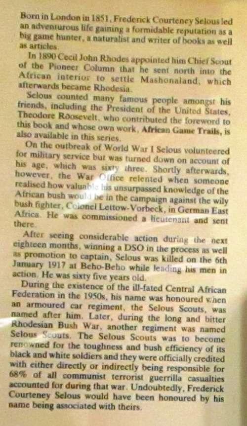 African Nature Notes and Reminiscences