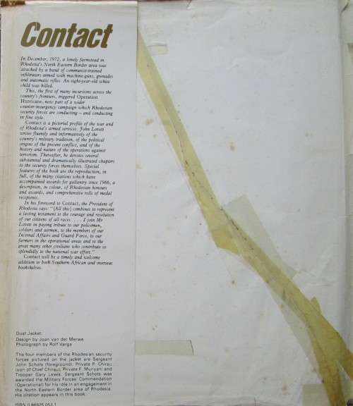 Contact a Tribute to Those Who Serve Rhodesia