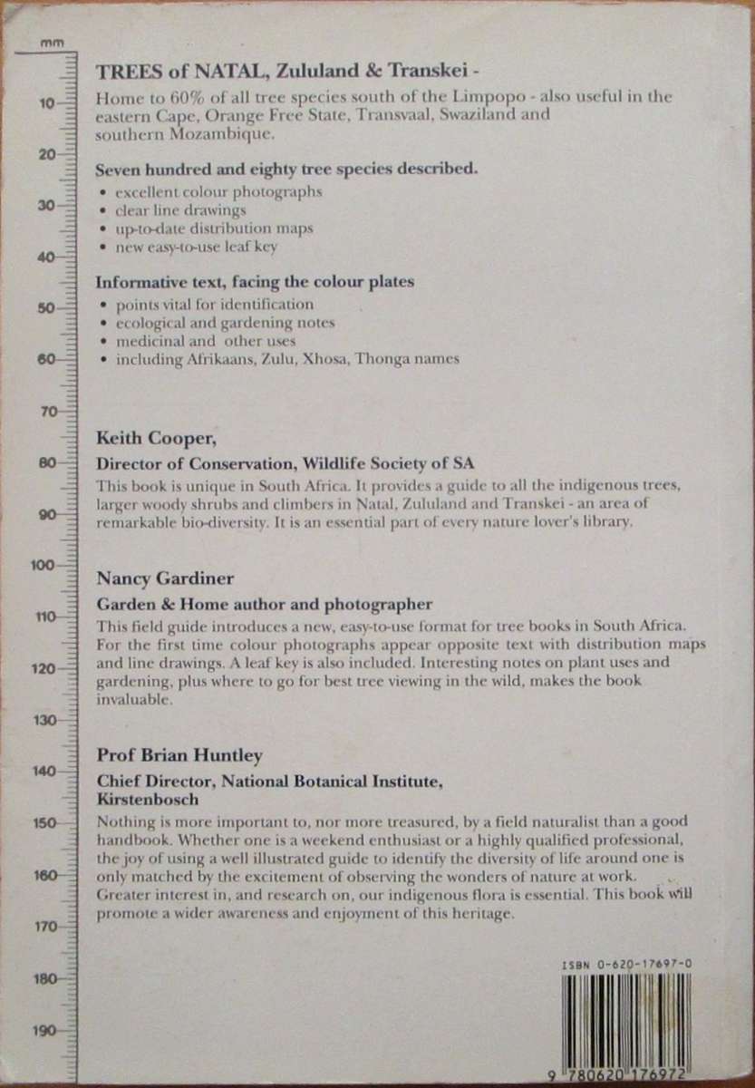 The Complete Field Guide to Trees of Natal, Zululand & Transkei