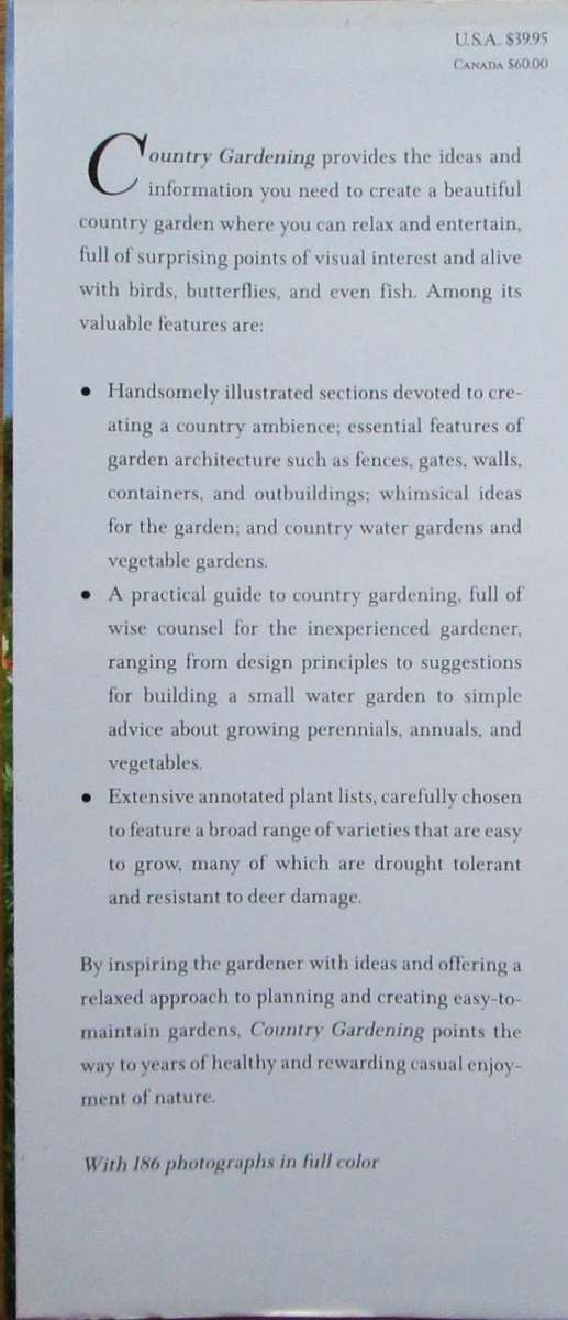 Country Gardening: Design Ideas and a Practical Guide