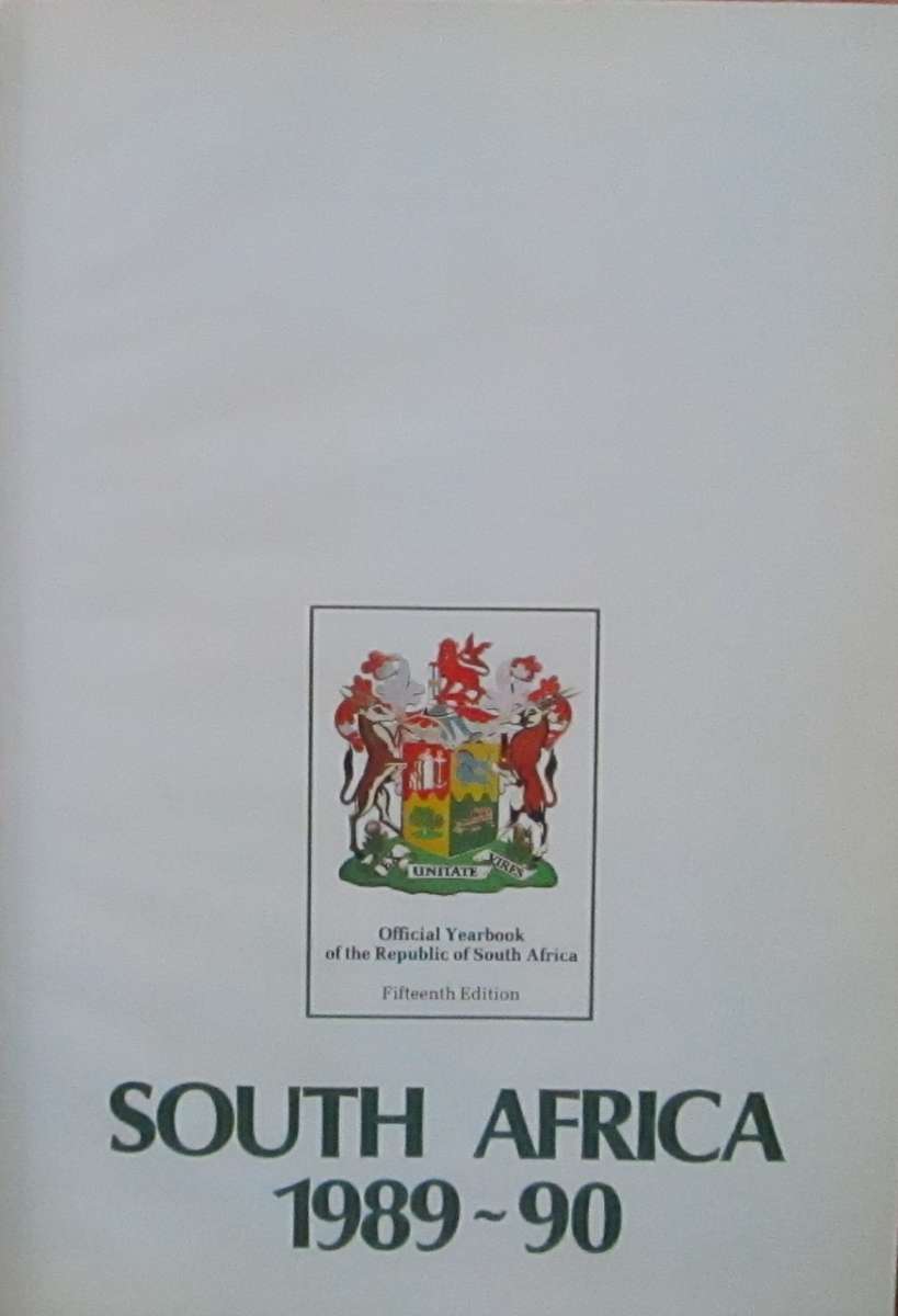 South Africa 1989-90 Official Yearbook of the Republic of South Africa