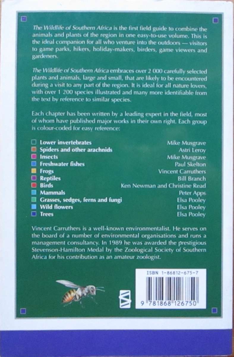 The Wildlife of Southern Africa : A Field Guide to the Animals and Plants of the Region
