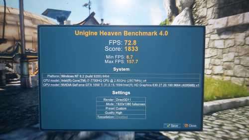 Dell Inspiron 15 7000 Gaming Laptop