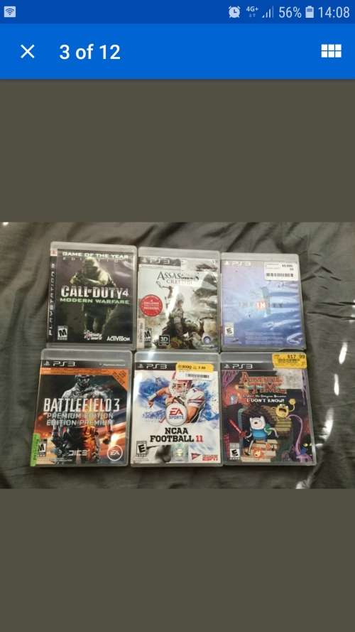 PS3 Games ×28 see pictures for titles