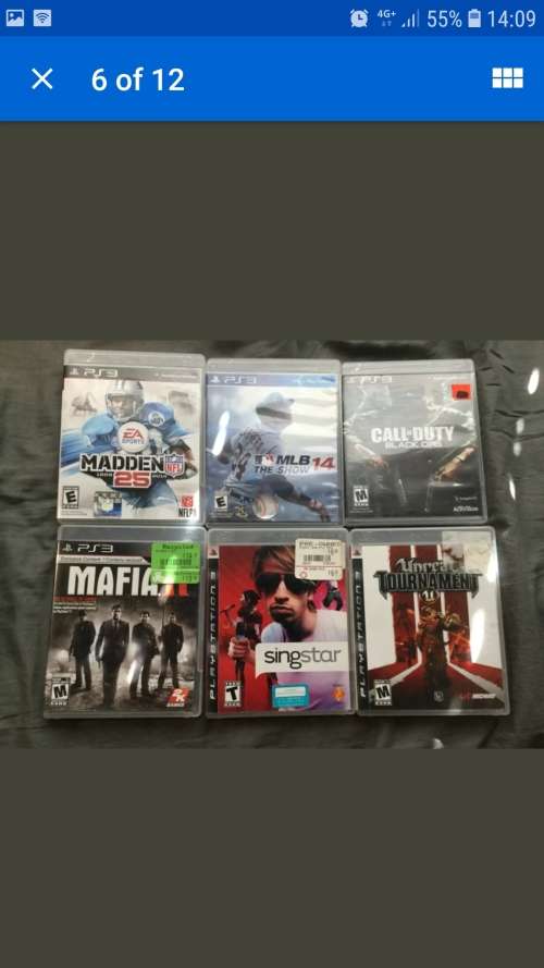 PS3 Games ×28 see pictures for titles