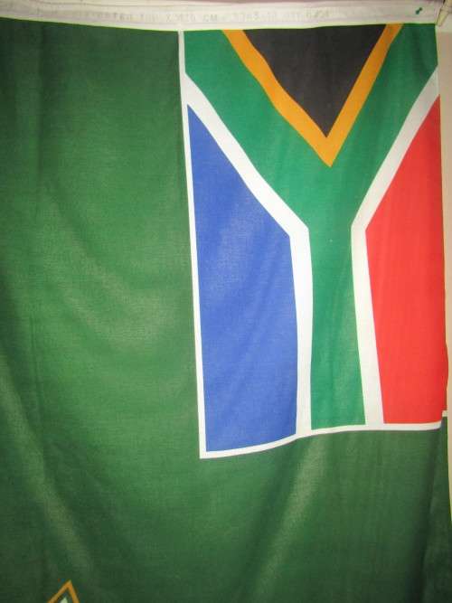 SANDF FLAG (1996). SIZE 180cm x 120cm.